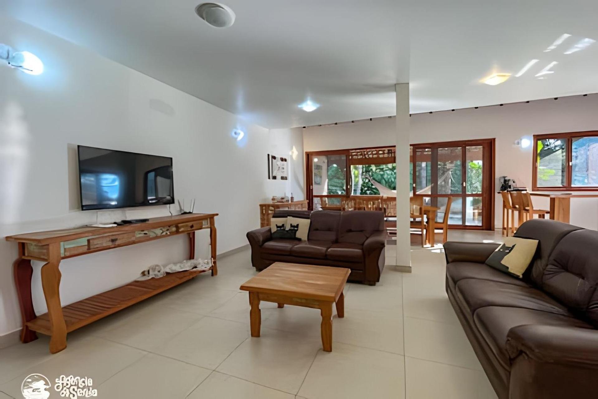 Linda Casa Com Varanda Gourmet Em Condominio Ilhabela Esterno foto